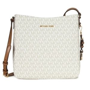 Michael Kors Jet Set Travel Vanilla Large Logo Cro